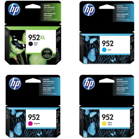 Cartucho Hp 952Xl Negro y 952 Cmy para Impresoras Officejet Pro Seleccionadas Paquete de Cartuchos