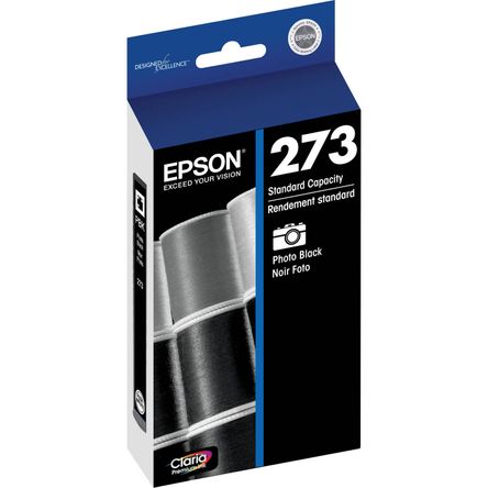 Cartucho de Tinta Epson Claria Premium 273 de Capacidad Estándar para Impresión de Fotos en Negro