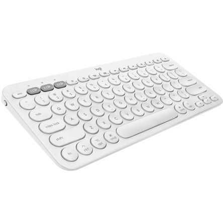 Teclado Bluetooth Logitech K380 Multi Device para Mac Blanco