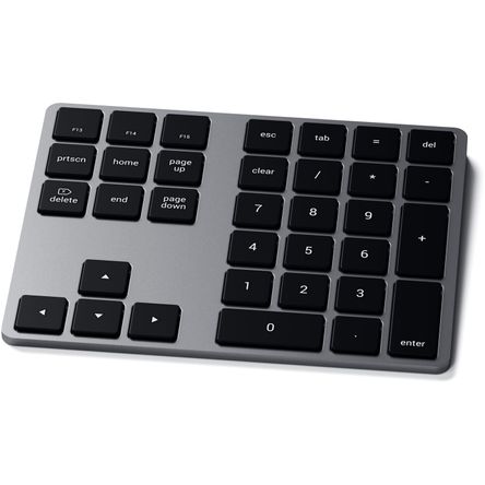 Teclado Numérico Satechi Bluetooth Extendido para Mac Gris Espacial