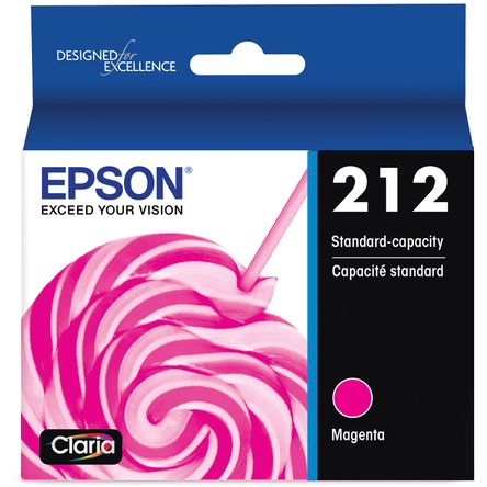 Cartucho de Tinta Magenta de Capacidad Estándar Epson Claria 212