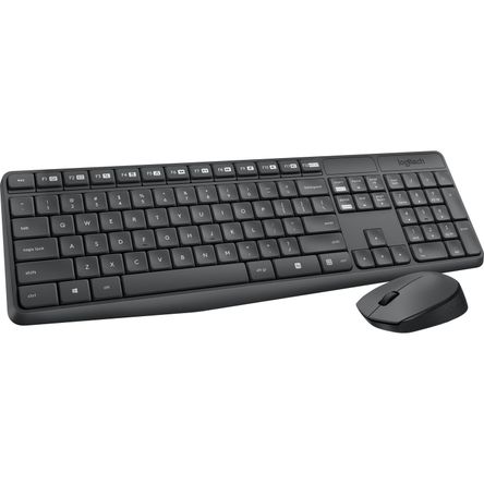 Teclado y Mouse Inalámbricos Logitech Mk235