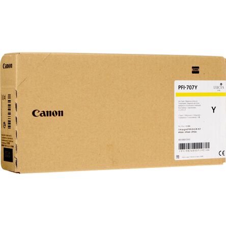 Cartucho de Tinta Amarilla Canon Pfi 707Y 700 Ml