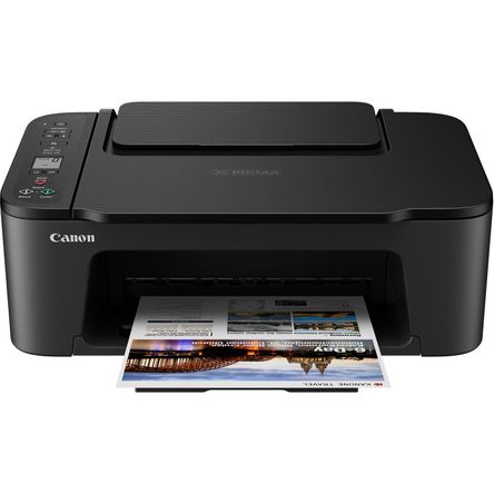 Impresora Todo en Una Inalámbrica Canon Pixma Ts3520 Negro