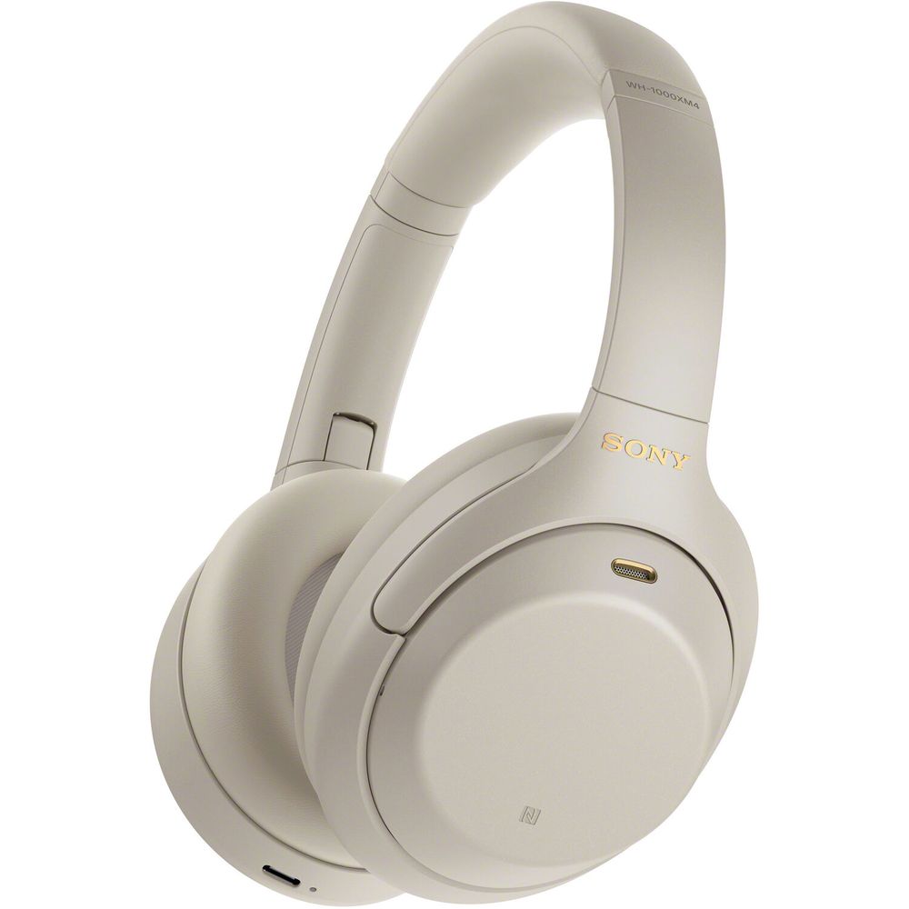 Auriculares Inalámbricos Sony Wh 1000Xm4 de Cancelación de Ruido Over Ear  Plata - Promart