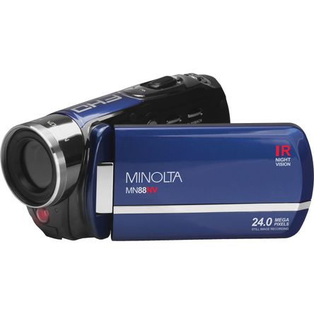 Cámara Digital de Visión Nocturna Full Hd Minolta Mn88Nv Azul