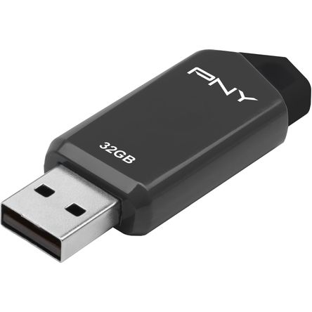 Unidad Flash Usb 2.0 Pny Retract de 32Gb