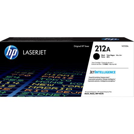 Cartucho de Tóner Original Hp 212A Black Laserjet con Jetintelligence