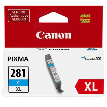 Cartucho de Tinta Cian Canon Cli 281 Xl 8.3Ml