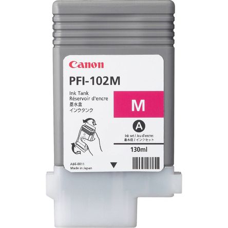 Cartucho de Tinta Magenta Canon Pfi 102M 130 Ml