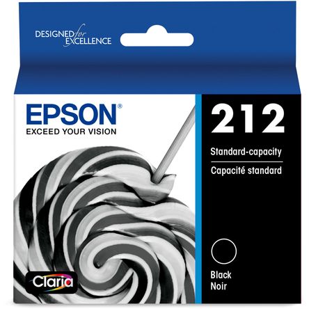 Cartucho de Tinta Negra Epson Claria 212 de Capacidad Estándar