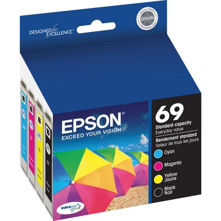 Combo Pack de Tinta Epson 69 Durabrite Ultra