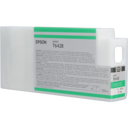 Cartucho de Tinta Epson T642B00 Green Ultrachrome Hdr para Impresoras Stylus Pro Seleccionadas 150 Cartucho de Tinta Epson T642B00 Green Ultrachrome Hdr para Impresoras Stylus Pro Seleccionadas 150