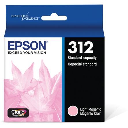 Cartucho de Tinta Epson T312 Light Magenta Claria Photo Hd con Sensormatic