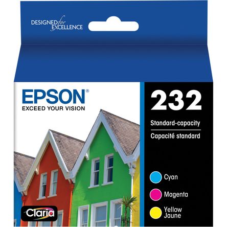 Paquete de Cartuchos de Color Cmy de Capacidad Estándar Epson Claria T232