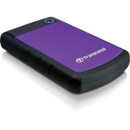 Disco Duro Externo Transcend Storejet 25H3 de 1Tb Morado