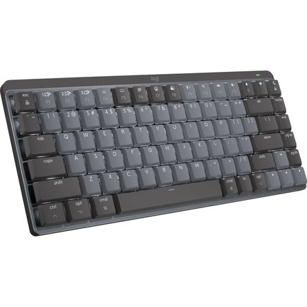 Teclado Inalámbrico Logitech Mx Mechanical Mini para Mac Gris Espacial Táctil Silencioso