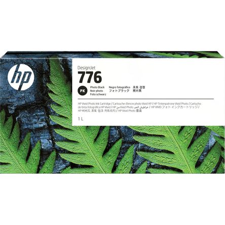 Cartucho de Tinta Original Hp 776 Photo Black 1L para Impresora Hp Designjet Z9+ Pro de 64