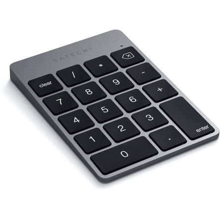 Teclado Numérico Inalámbrico Bluetooth Satechi Slim Gris Espacial