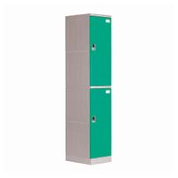 Casillero Maletek Modelo LP102 Verde de Metal de 2 Puertas