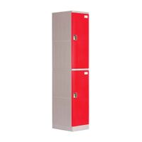 Locker Abs Lp102 Llave doble pin Rojo Maletek