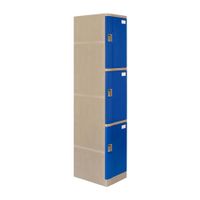 Casillero Maletek Locker Abs LP103 Clave 4 Dígitos Azul