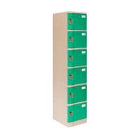 Casillero Maletek Locker Abs LP106 Clave 4 dígitos Verde