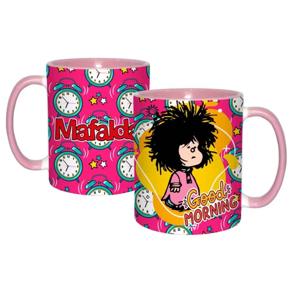 Taza super Mafalda regalo niñas