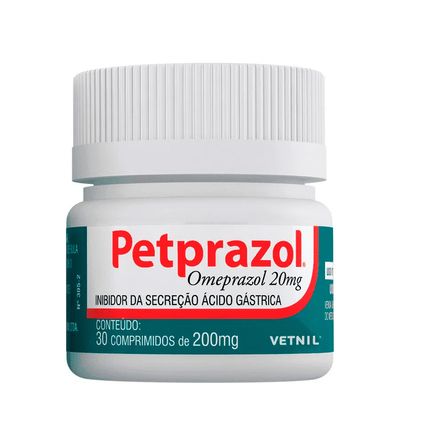 Pet Prazol 20Gr Vetnil 30Capsulas