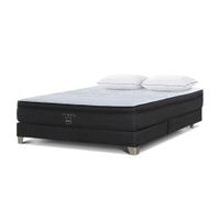 Cama Box Tarima Tempo Queen + 2 Almohada Memory Max