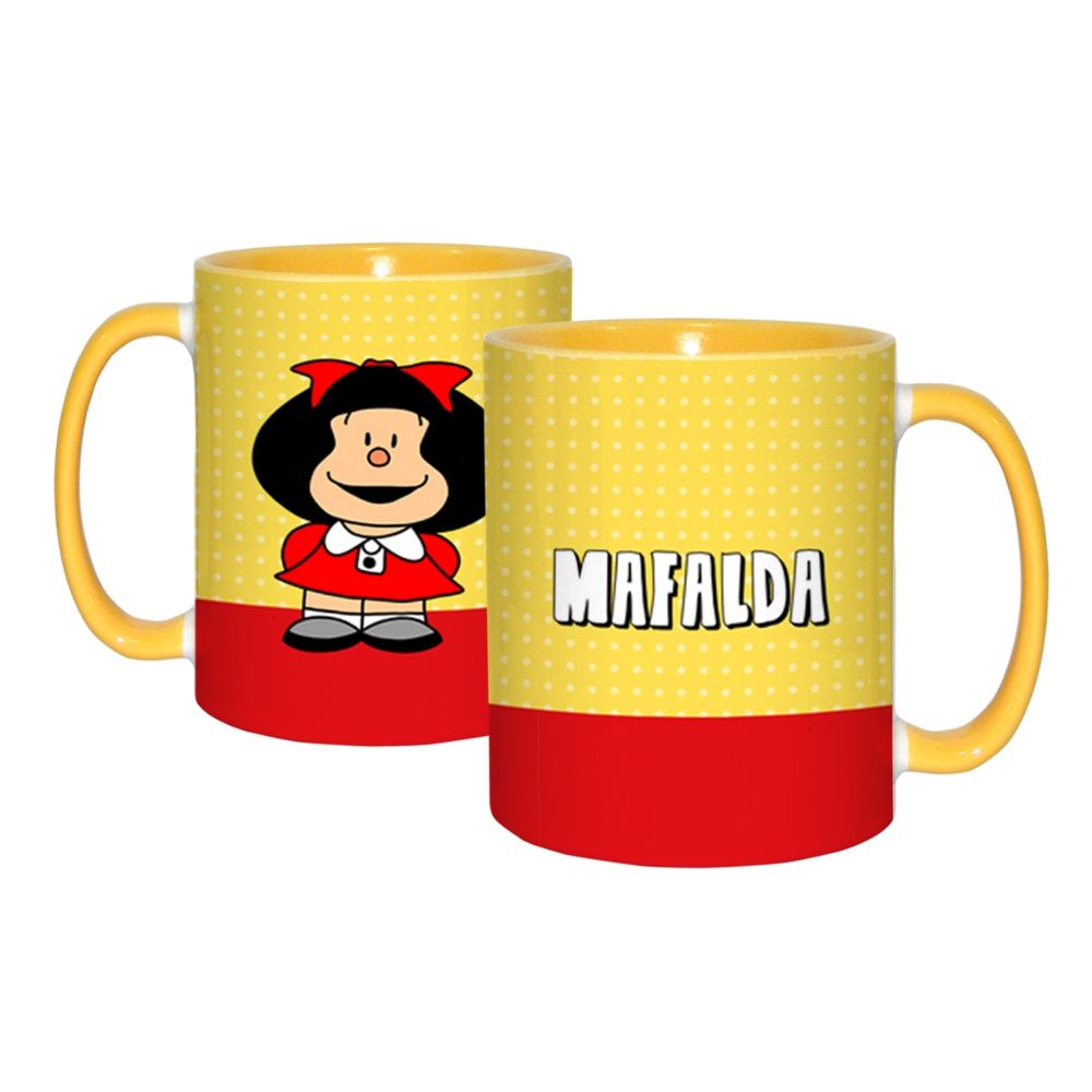 Taza Mafalda 08  plazaVea - Supermercado