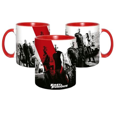 Taza Rapidos y Furiosos 01