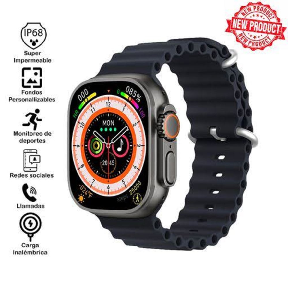 Smartwatch T900 Ultra NEGRO