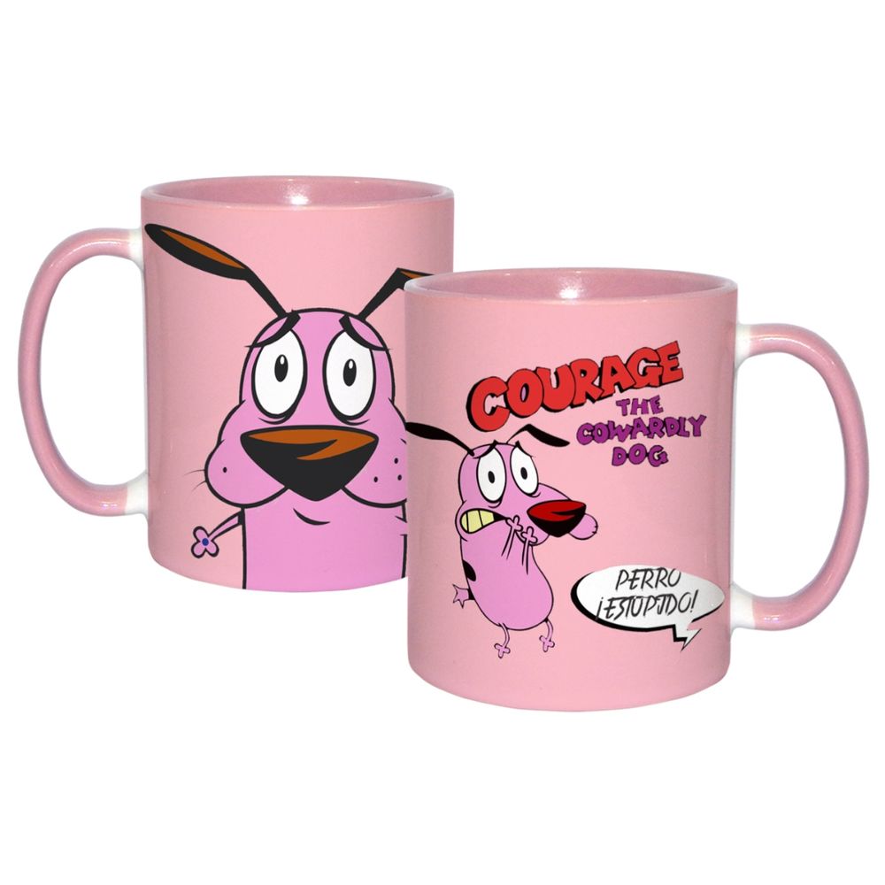 Taza Perro Coraje Taza Perro Coraje
