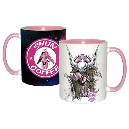 Taza Caballeros del Zodiaco 08