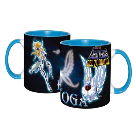 Taza Caballeros del Zodiaco 01