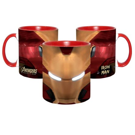 Taza Vengadores Iron man 02