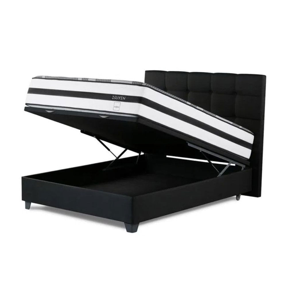 Dormitorio Boxet Driven Queen Issey Grafito