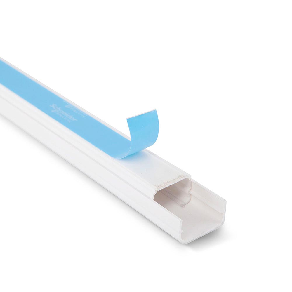 Canaleta con adhesivo 20x12mm Schneider Electric