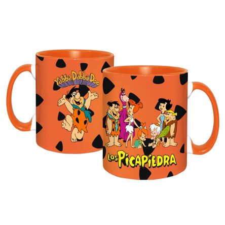 Juego de Tazas de Te o Cafe en Porcelana Naranja - Promart