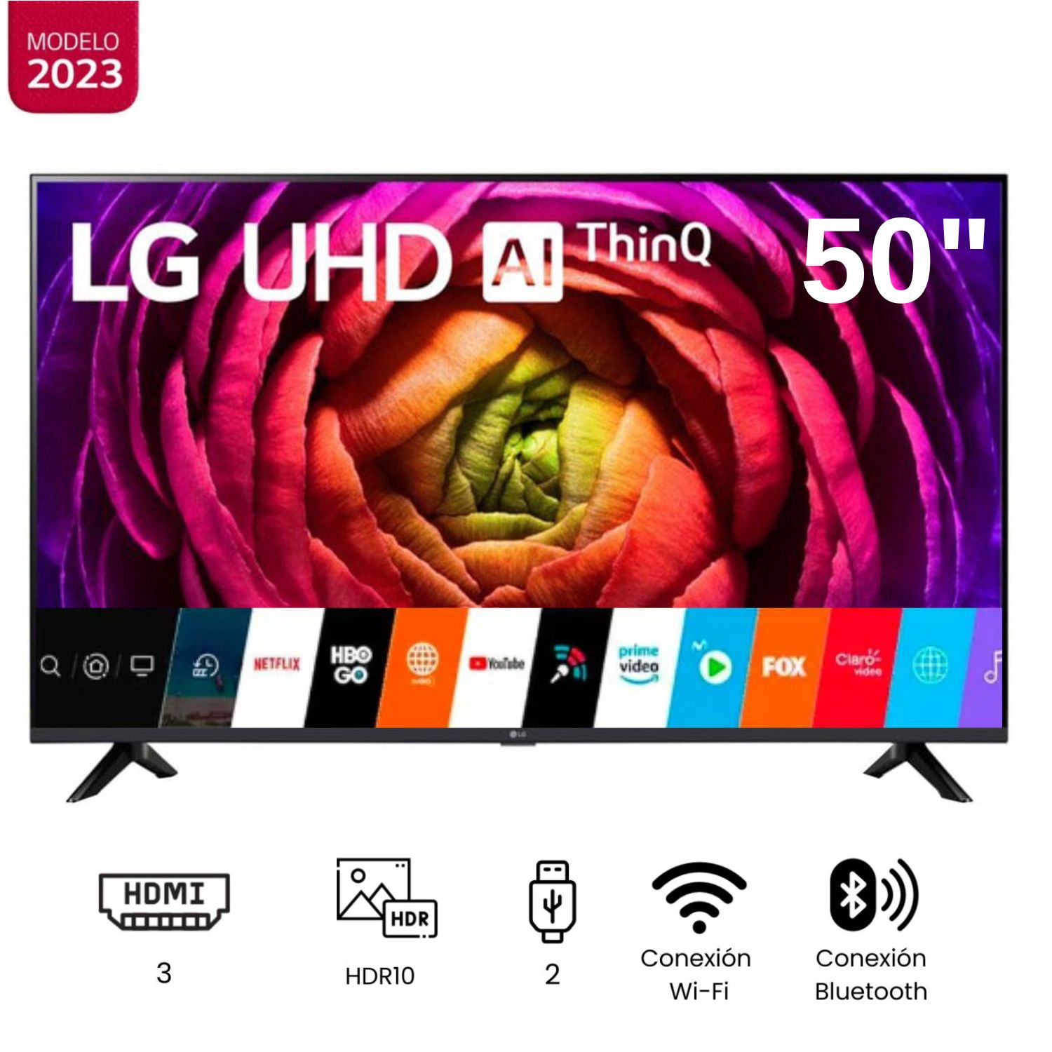 Tv LG 50'' 4k Uhd Smart Thinq Ai 50ur7300psa
