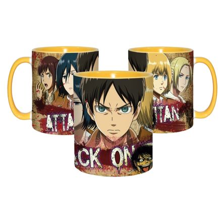 Taza Ataque a los titanes Shingeki no Kyojin Taza Ataque a los titanes Shingeki no Kyojin
