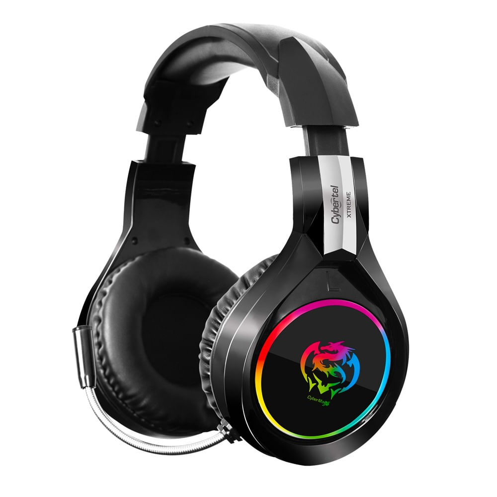 Audifono Gamer Cybertel Xtreme RGB con Microfono