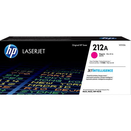 Cartucho de Tóner Original Hp 212A Magenta Laserjet con Jetintelligence