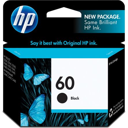 Cartucho de Tinta Negra Hp 60