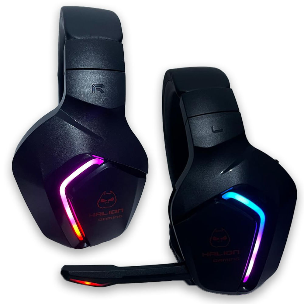 Audifono Gamer Halion S7R RGB 5.1 con Microfono