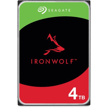 Disco Duro Interno Nas Seagate Ironwolf de 4Tb 5400 Rpm y Sata Iii de 3.5