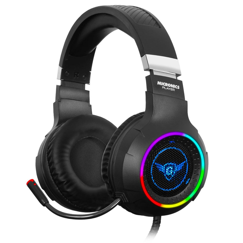 Audifono Gamer Micronics Player Rgb 7.1