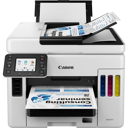 Impresora Todo en Uno Color Canon Maxify Gx7021 Wireless Megatank