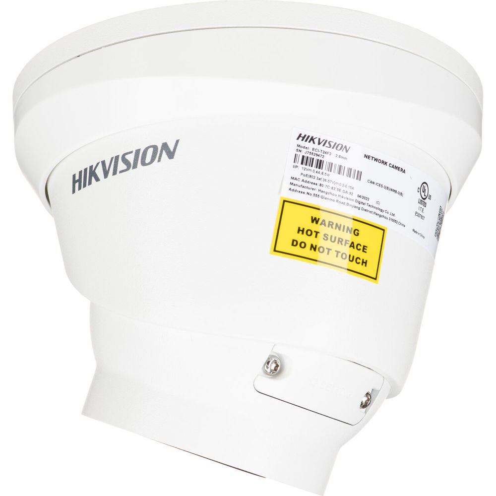 Cámara de Red Hikvision Eci T24F2 Turret para Exteriores de 4Mp con
